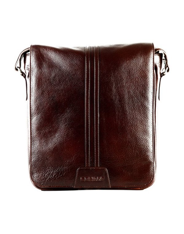 High Fashion Genuine Full Flap 13" Brown 